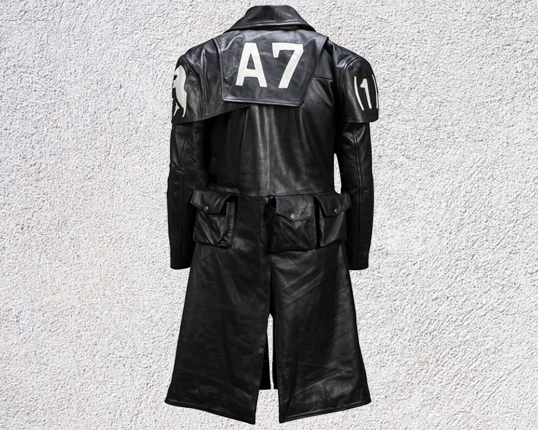 Fallout NCR Ranger Duster Coat: Real Leather Veteran Trench - Cosplay ...