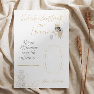 Digital Download Tooth Fairy Certificate / Tooth Fairy Letter / Post from the Tooth Fairy personalized with name / Baby Teeth