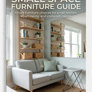 Kleiner Raum Möbel-Ratgeber PDF Wohnung Platz Sparen Haus Design Ebook