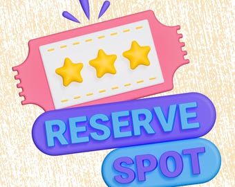 Custom Listing for Cesar