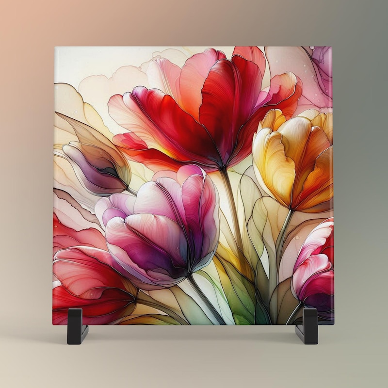 Ceramic Tulip Wall Art Etsy — free download