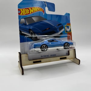 Hot Wheels/Matchbox Laser Cut Wood Display Stand – Custom Organizer for 1:64 Scale Diecast