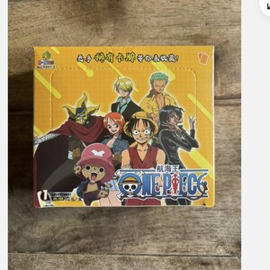 Box Carte OnePiece Gelb 2Y Display Card Box Versiegelt One Piece Sammelkarte Box Anime Card Tcg Booster Box OnePiece Manga