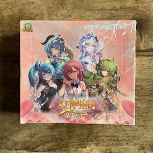 Karta Bogini Historia 2m10 Pudełko na karty ekspozycyjne Zapieczętowane Pudełko na karty kolekcjonerskie Waifu Karta Waifu Anime Dziewczyna Karta TCG Booster Box Bogini Historia