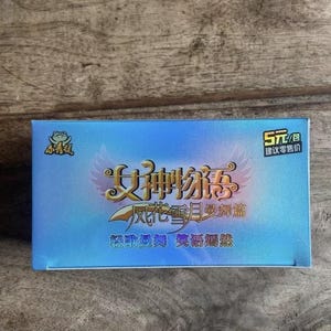 Karta Bogini Historia 5m06 Pudełko na karty ekspozycyjne Zapieczętowane Pudełko na karty kolekcjonerskie Waifu Karta Waifu Anime Dziewczyna Karta TCG Booster Box Bogini Historia