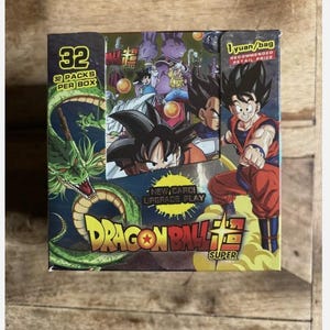 Karta pudełkowa Dragon Ball Super 5Y Display Card Box Zapieczętowane pudełko na karty kolekcjonerskie Dragon Ball Karta anime TCG Booster Box Manga