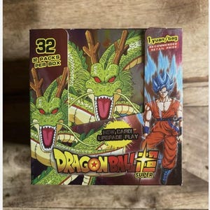Karta pudełkowa Dragon Ball Super 5Y Display Card Box Zapieczętowane pudełko na karty kolekcjonerskie Dragon Ball Karta anime TCG Booster Box Manga