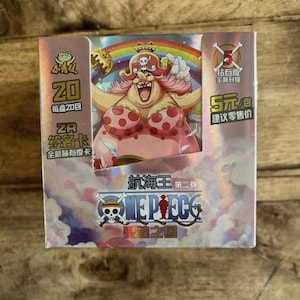 Box Carte OnePiece Wanted 5Y Display Card Box Sealed One Piece Trading Card Box Anime Card TCG Booster Box OnePiece Manga