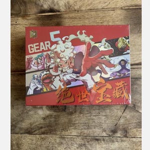 Box Carte OnePiece  Gear 5 Wave 2 Display Card Box Sealed One Piece Trading Card Box Anime Card TCG Booster Box OnePiece Manga