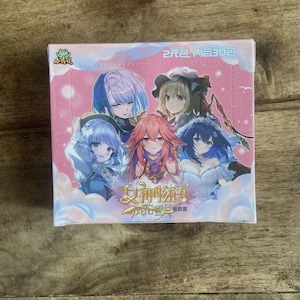 Karta Bogini Historia 2m09 Pudełko na karty ekspozycyjne Zapieczętowane Pudełko na karty kolekcjonerskie Waifu Karta Waifu Anime Dziewczyna TCG Booster Box Bogini Historia