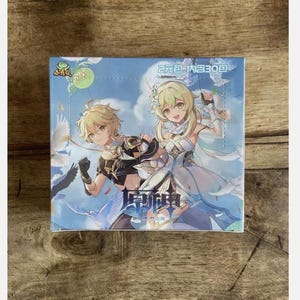 ボックスカルテ 原神インパクト 2m02 ディスプレイカードボックス 未開封 原神インパクト トレーディングカードボックス アニメカード TCG ブースターボックス マンガ ビデオゲーム
