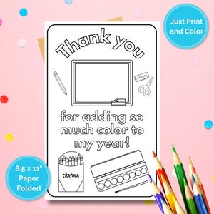 Página para colorir de agradecimento ao professor, cartão para colorir, obrigado ao professor das crianças, semana de apreciação ao professor, presentes de fim de ano para professores, para crianças