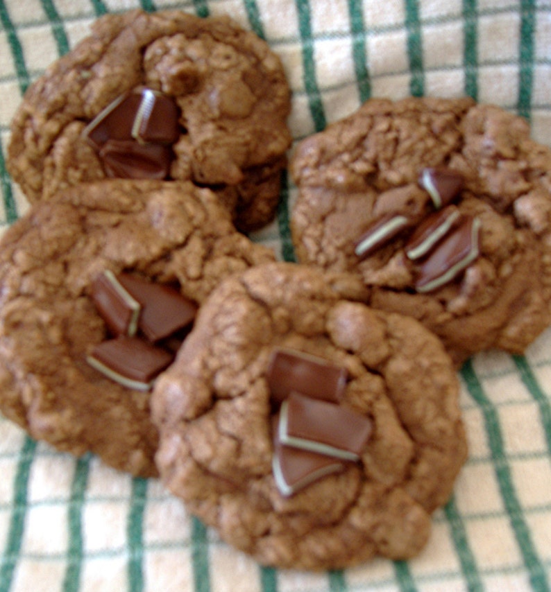 1 doz Mint Chocolate Cookies image 1