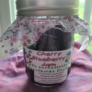Cherry Blueberry Jam