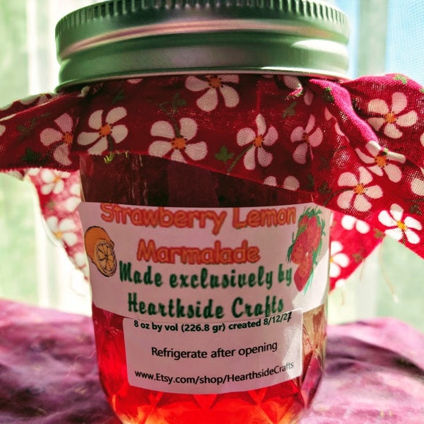 Strawberry Lemon Marmalade