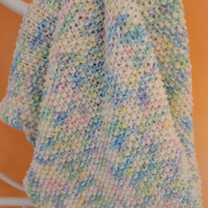 Manta de bebé Pastel Rainbow