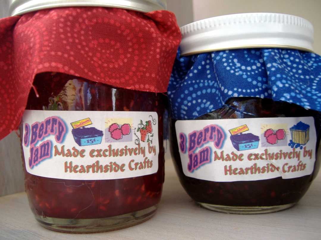 3 Berry Jams Etsy