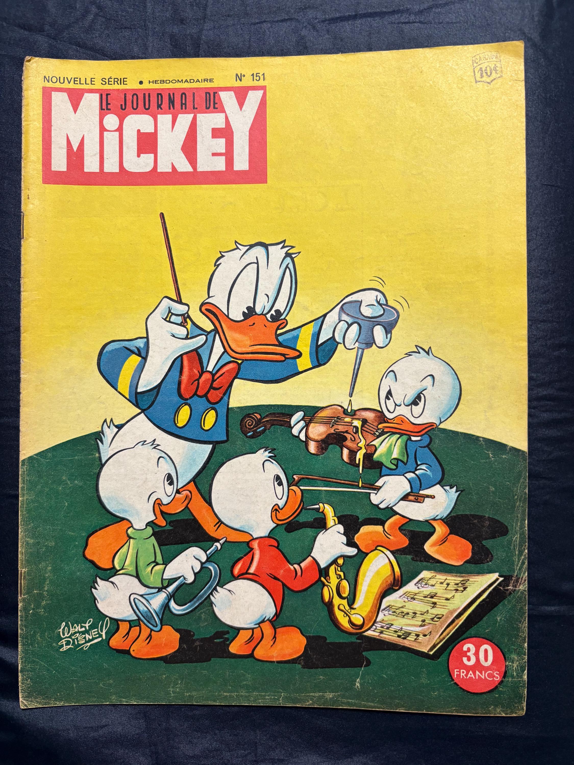 Le Journal De Mickey - Etsy Canada