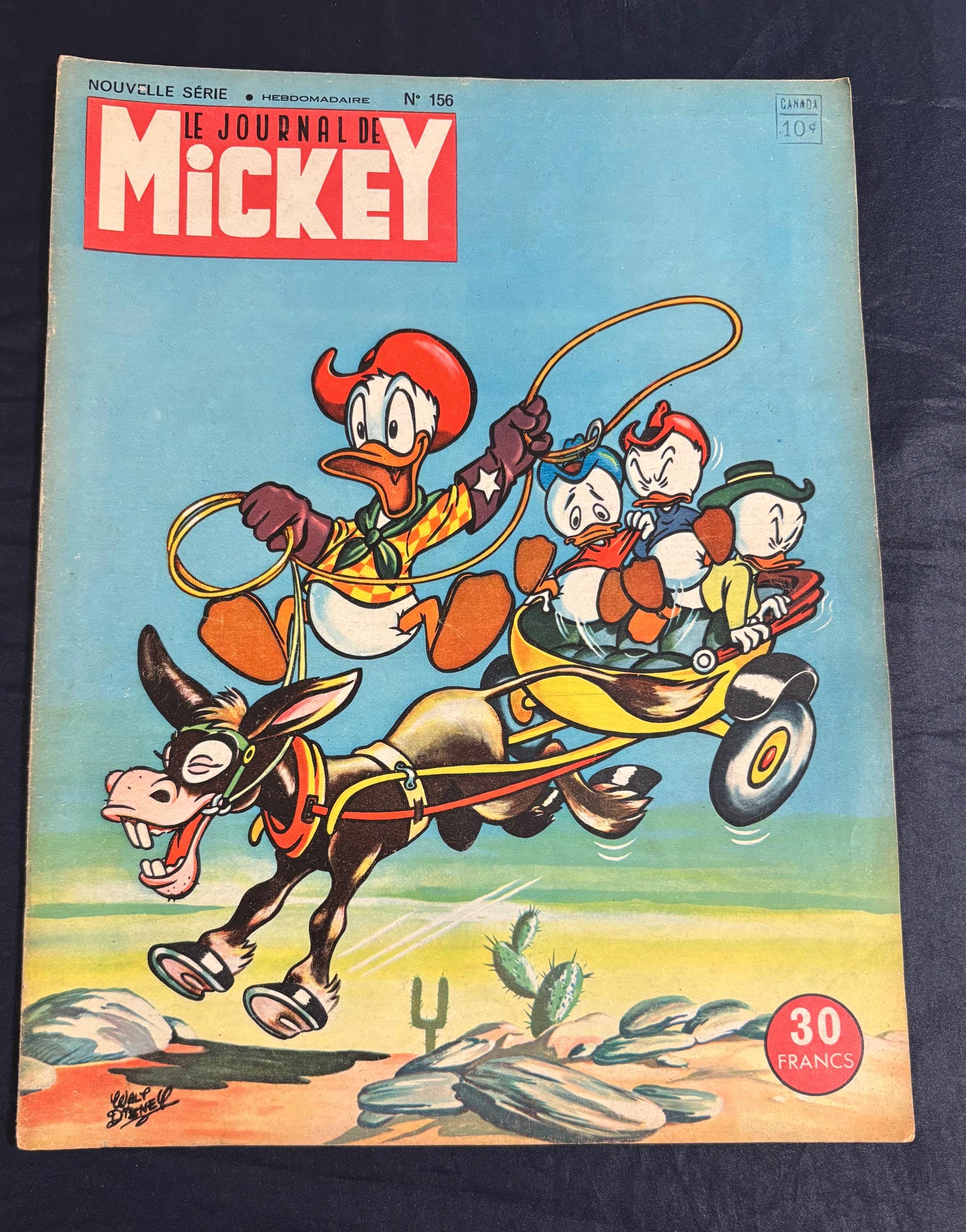 ミッキーの日記 No.156、1955 年 - Etsy 日本