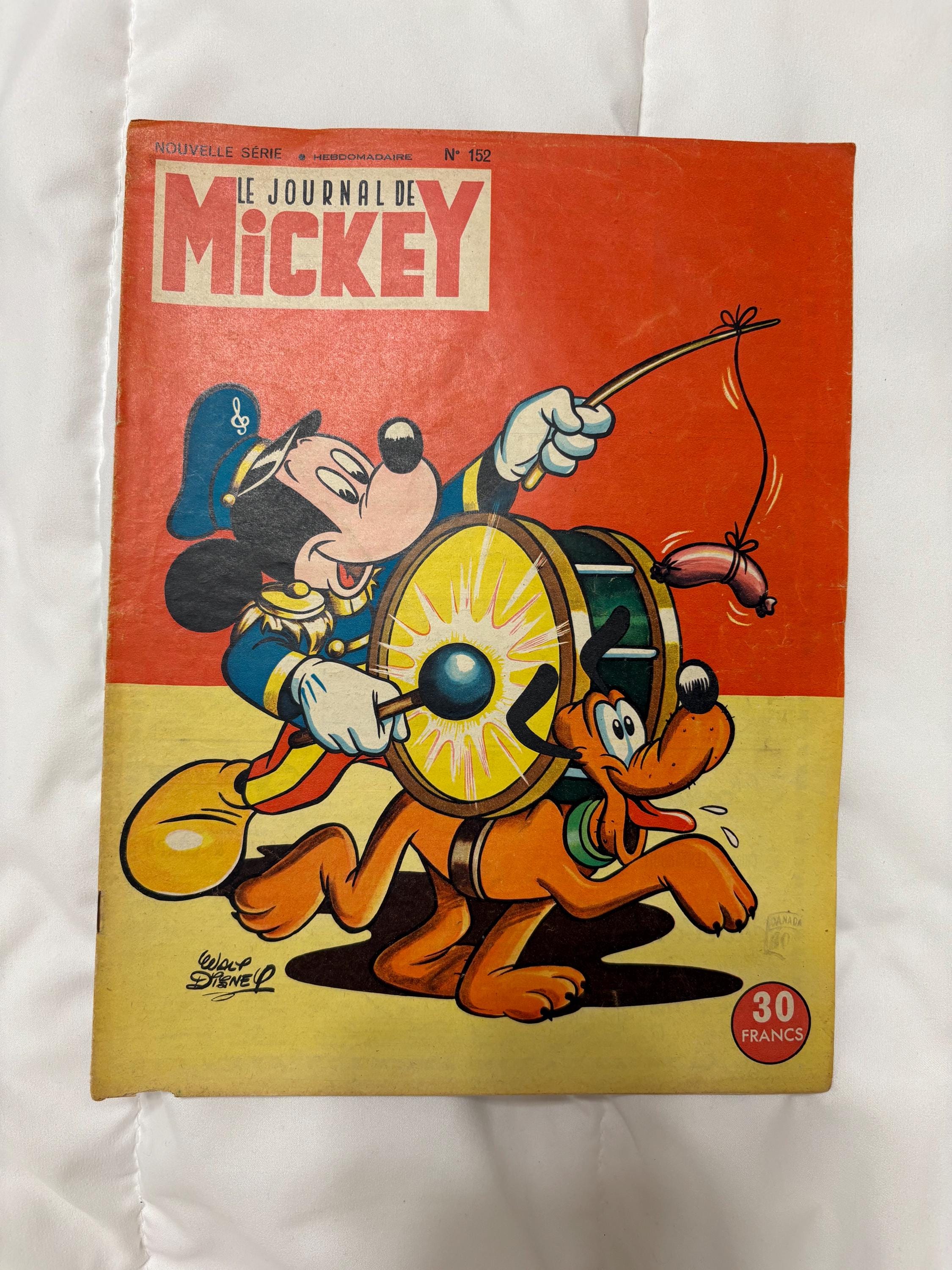 Le Journal De Mickey - Etsy Canada