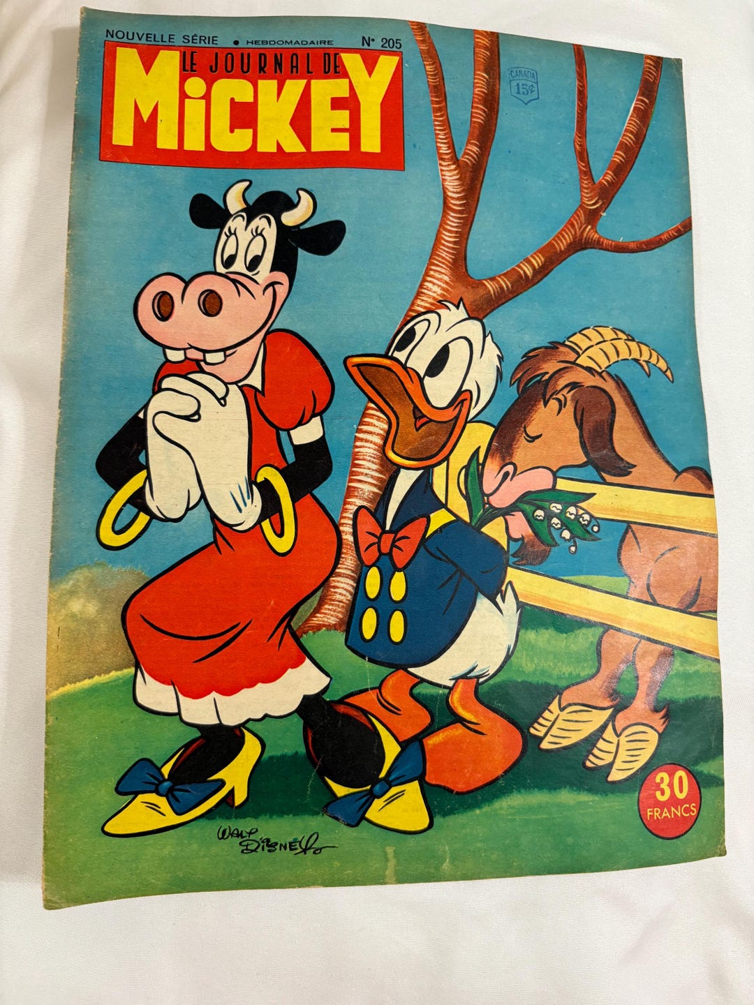 mickey magazine（ドナルド） Mickey Mouse Magazine No. 205, 1956 - Etsy