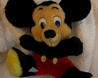 Vintage Disney Mickey Mouse Plush/Stuffed Toy
