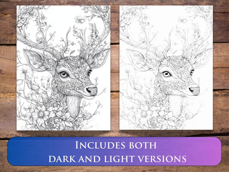 Intricate enchanted coloration page featuring a glowing forest pond and mythical creatures for adults books lovers.