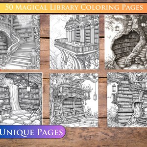 50 Magical Library Coloring Pages Inspiring Coloring Book Pages for ...