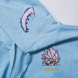 Embroidery Scythe Hoodie Anime