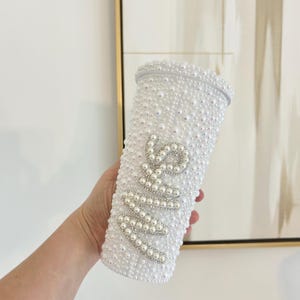 Bruidsbeker | Beker voor de aanstaande bruid | Gepersonaliseerde parelmoeren bruidsbeker | Cadeau voor een vrijgezellenfeest | Decoratie voor een vrijgezellenfeest | Cadeau voor een vrijgezellenavond afbeelding 7