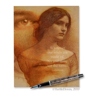 Waar onze zielen ook van gemaakt zijn - Wuthering Heights Digital Card - 5x7