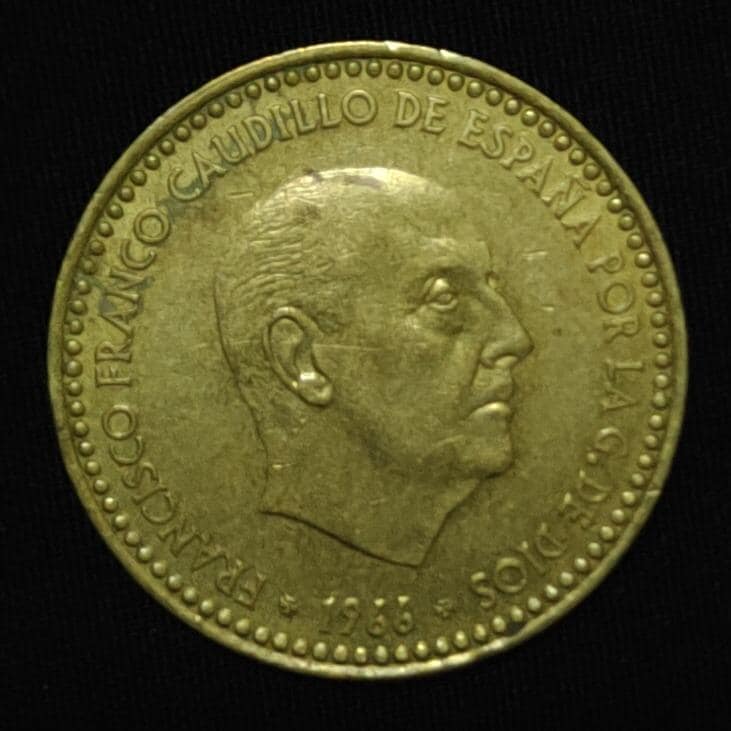Spain 1 peseta - Etsy 日本