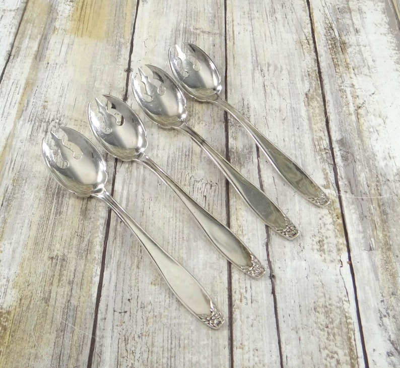 Sterling Silver Ice Cream Forks by Kirk Stieff Etsy