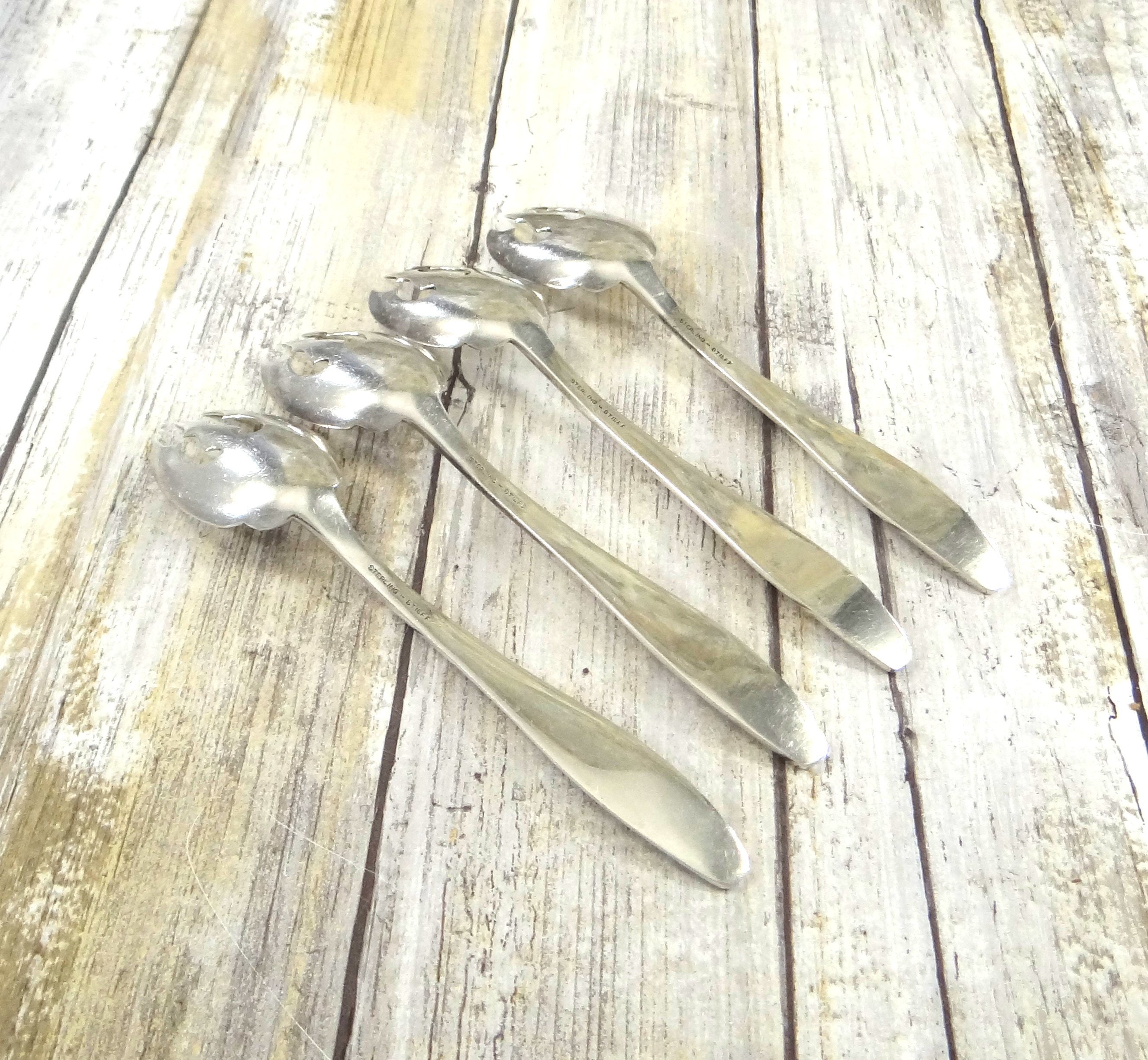 Sterling Silver Ice Cream Forks by Kirk Stieff Etsy