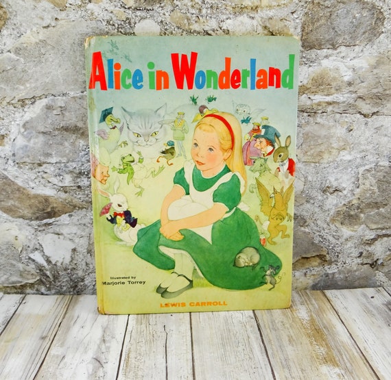 Alice in Wonderland 1955 Hardcover Published by Random House | Etsy
