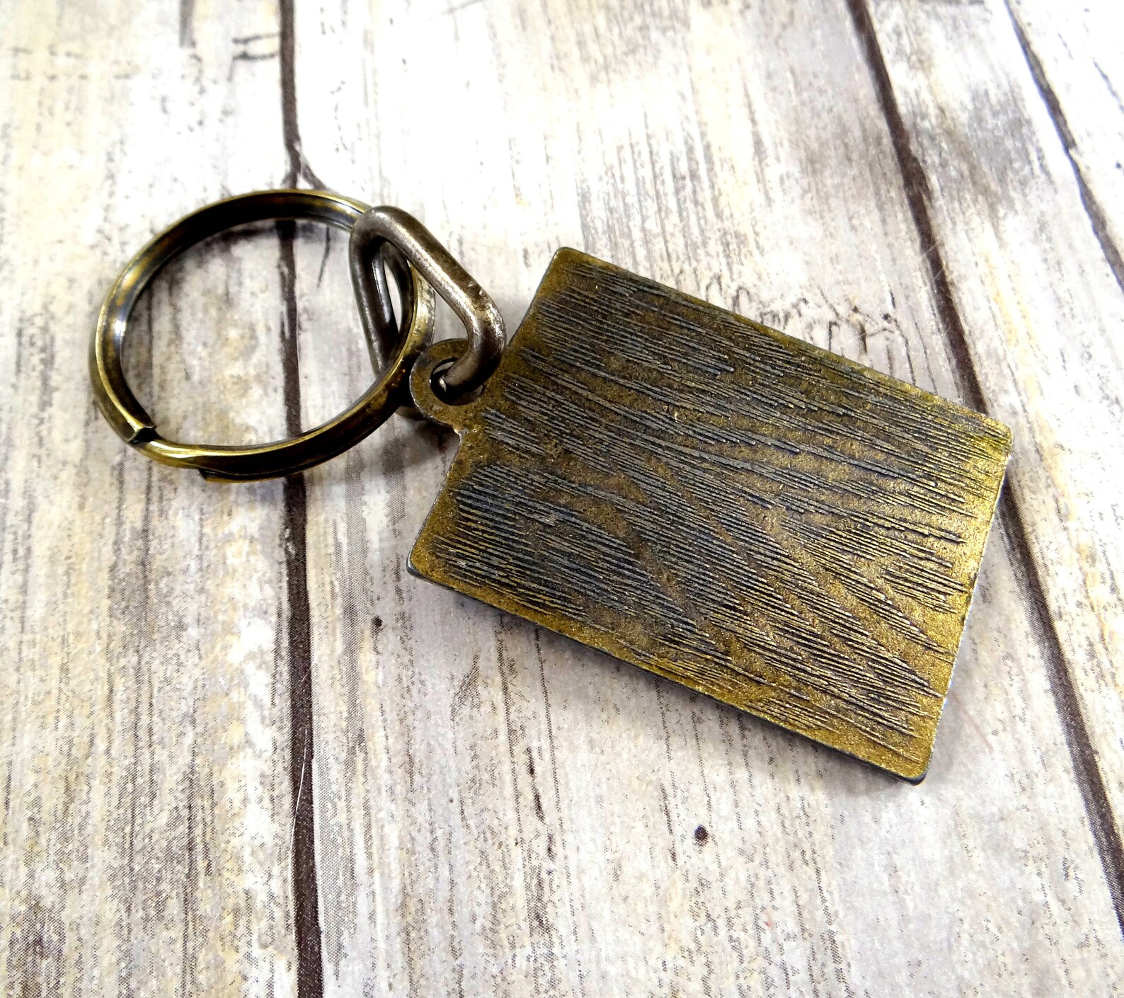 Vintage CocaCola Brass Key Chain Etsy