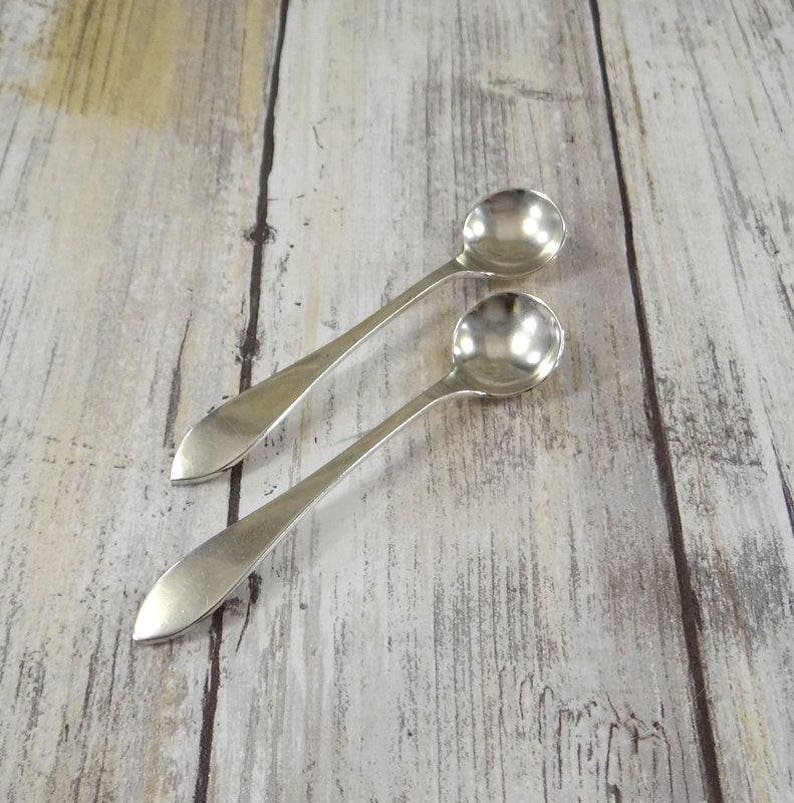 Antique Sterling Silver Master Salt Spoons from 1903 La Etsy