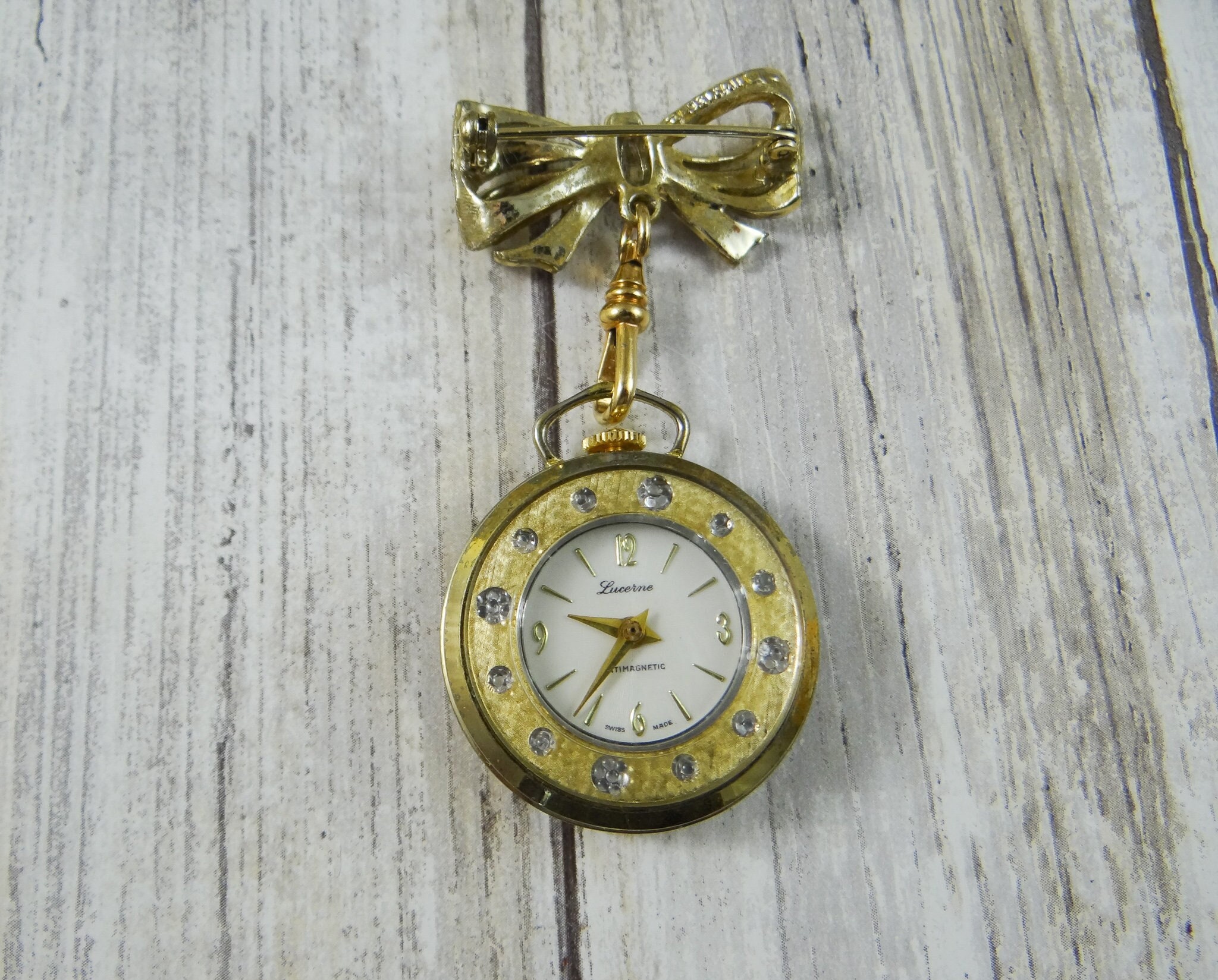 Lucerne antimagnetic reputed pocket watch