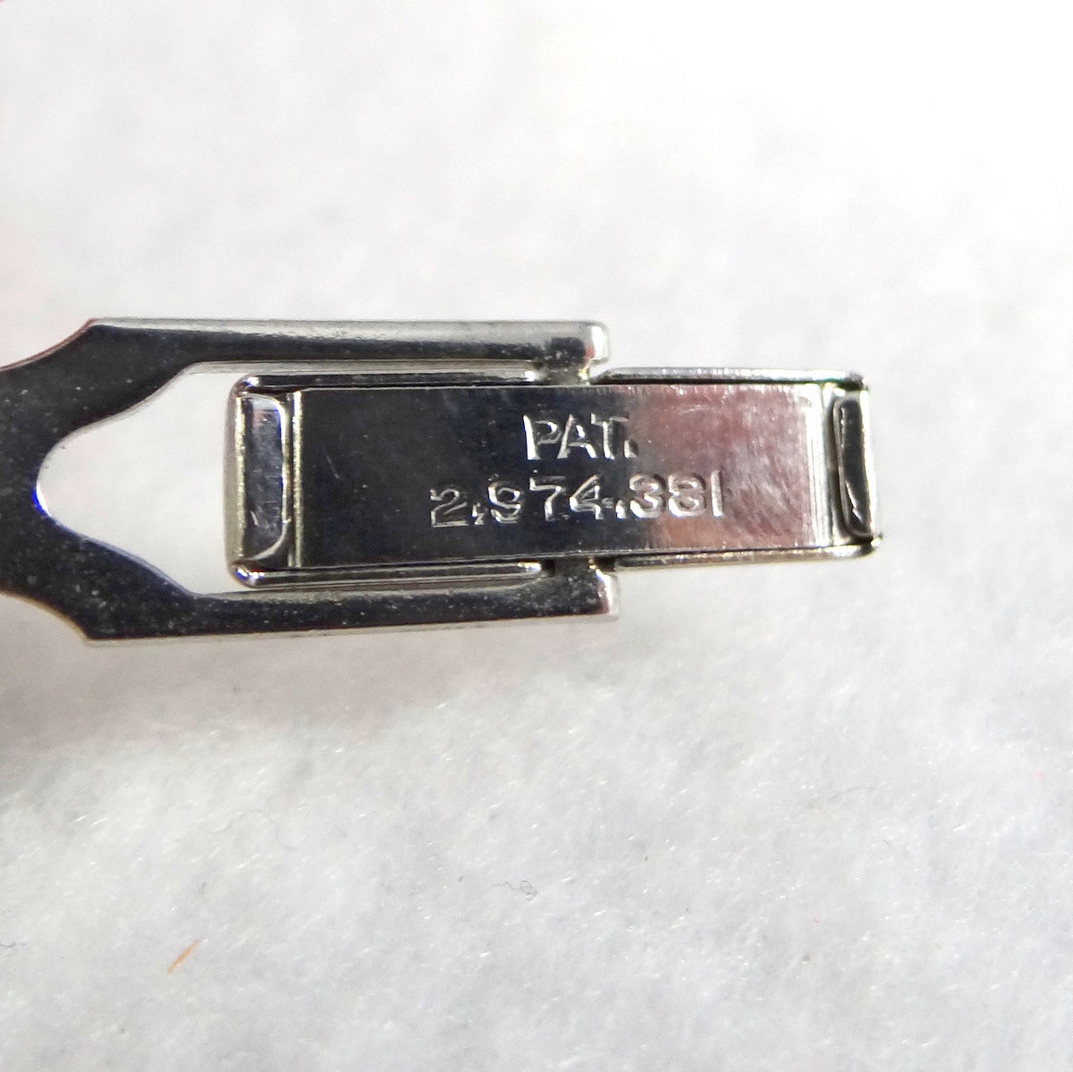 Boutons De Manchette Vintage Argentés à Strass Rivoli Forme Pastèque - Occasion