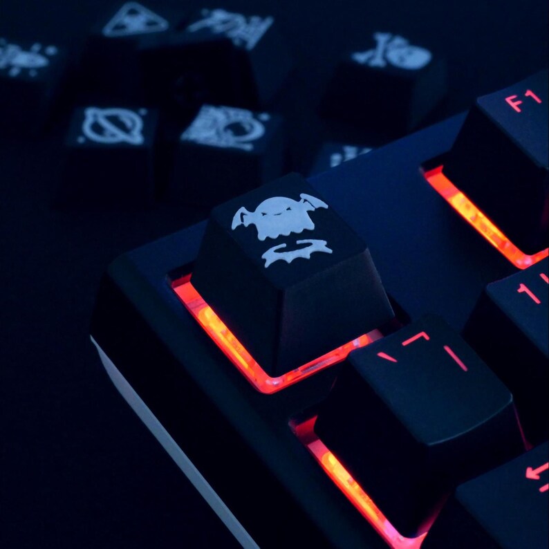 Monster Key Board Layout Cute Monsters Bundle – 3D Printed Artisan Keycaps | Jerry, Tina, Max ...