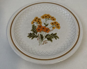 Nikko Color Stone Dinner Plate Vintage Made In Japan