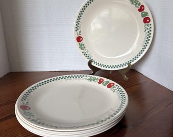 Set Of 7 Corelle Farm Fresh Homemade Jam Jelly Dinner Plates 10 1/4 Cottagecore