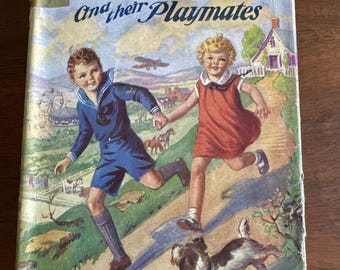 Curlytops and Their Playmates 1922 Howard R GARIS  Antique