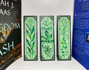 Leaves Bookmark Set