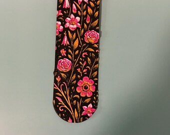 Florals before Morals 3d Printed Bookmark