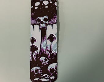 Toxic Mushroom 3d Printed Bookmark