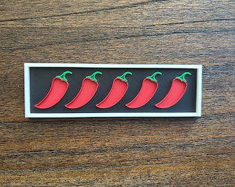Spice Level Shelf Decor
