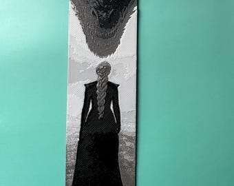 House of Dragons 3d Printed Bookmark