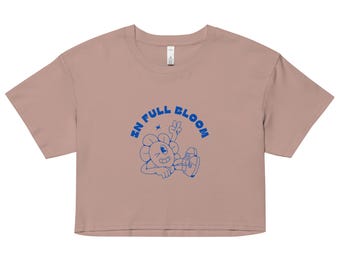 Retro Flower Women’s Crop Top