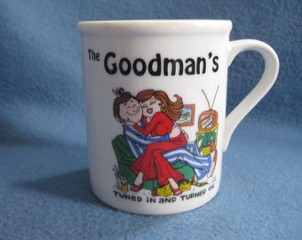 Vintage, 70s, The Goodman's, Mug